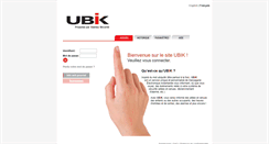 Desktop Screenshot of mon-ubik.com